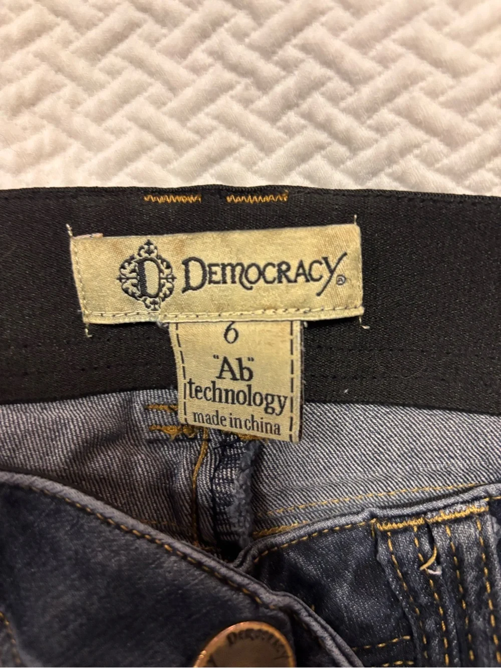 Democracy Skinny Jeans in Dark Indigo